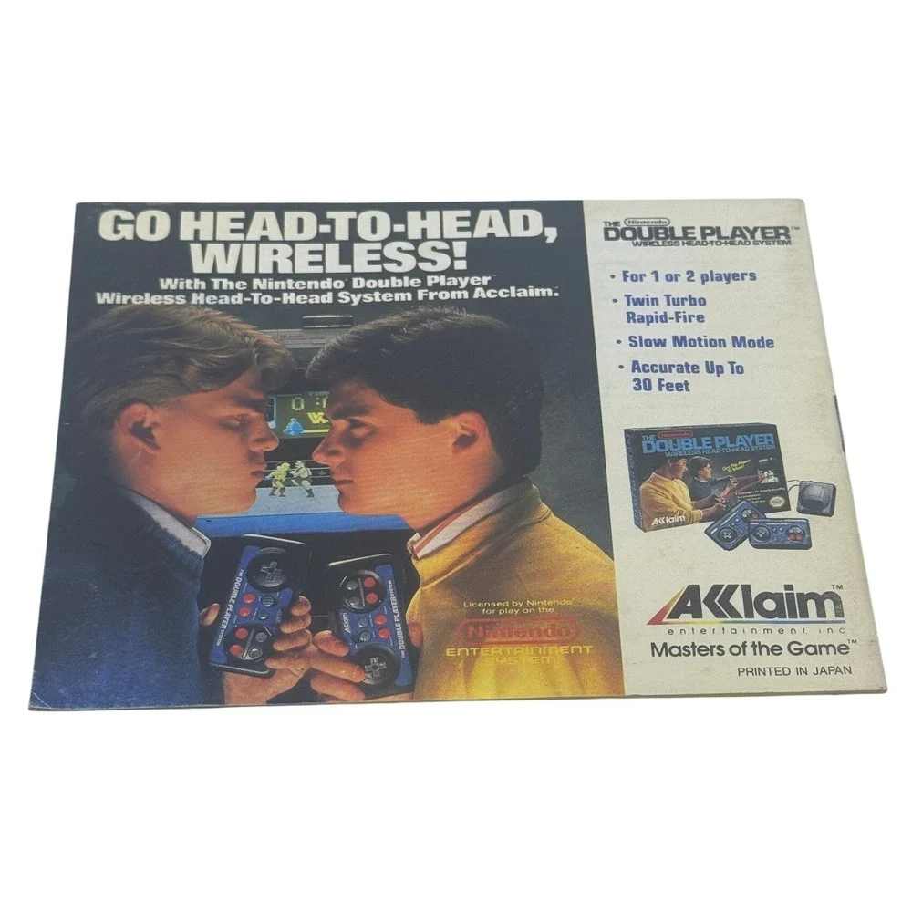 Destination Earthstar NES Nintendo Instruction Manual Only Acclaim NES-VW-USA